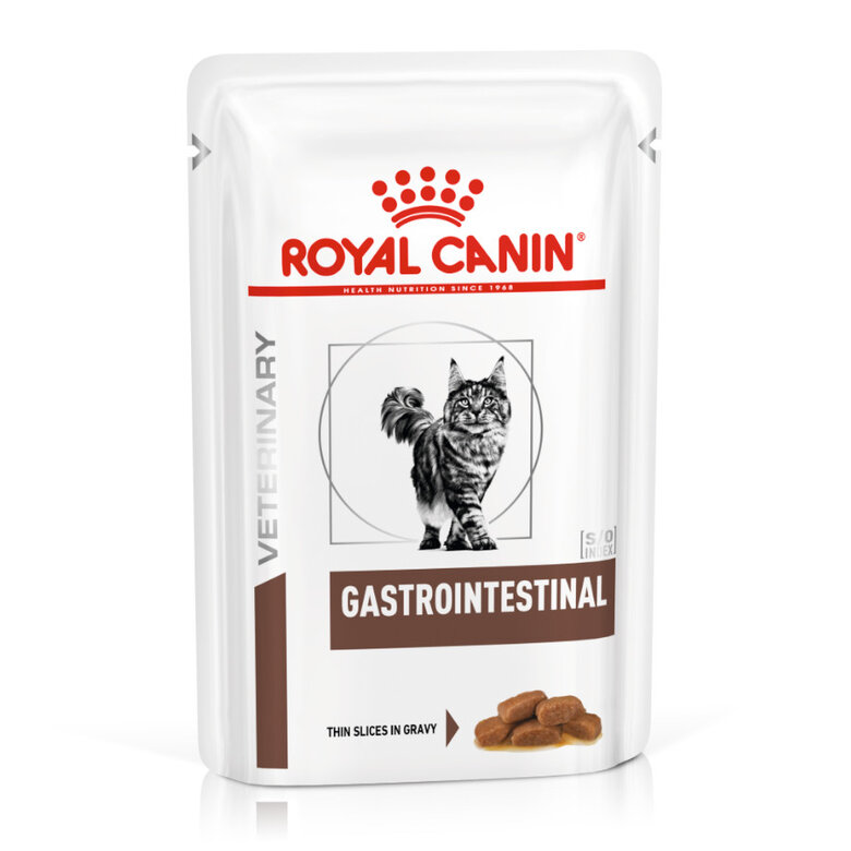 12 saquetas x 85 g Royal Canin Veterinary Gastrointestinal saqueta em molho para gatos,  Imagem número 1 12 saquetas x 85 g Royal Canin Veterinary Gastrointestinal saqueta em molho para gatos, , large Imagem número 1