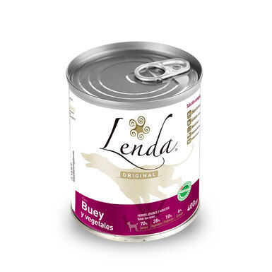 Lenda Nature Boi lata para cães