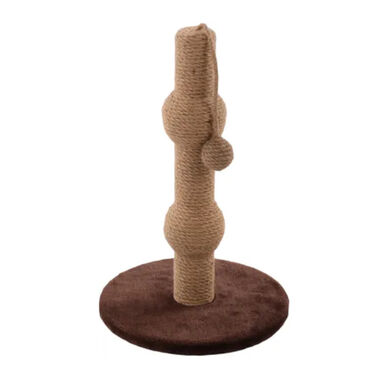 Flamingo Poste Arranhador Curvy Castanho para gatos
