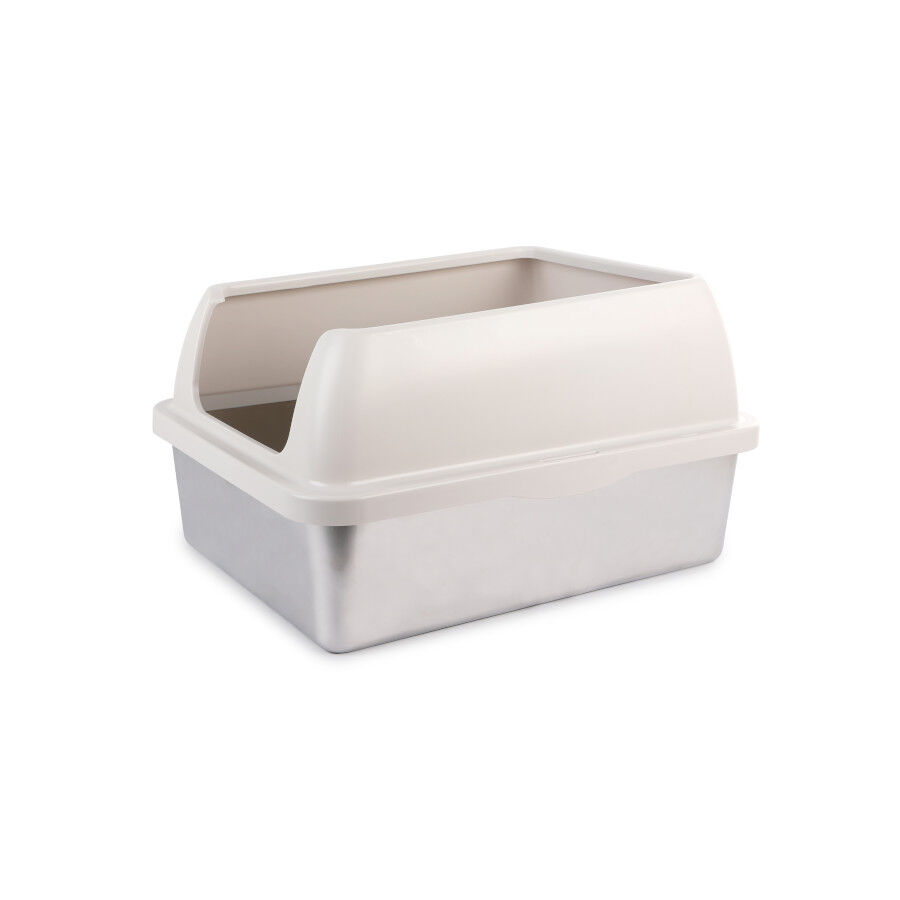 All For Paws Go Fresh Caixa de areia a&ccedil;o inoxid&aacute;vel para gatos, , large Imagem n&uacute;mero 2