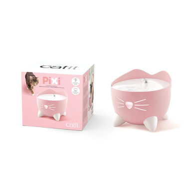 Catit PIXI Fonte Bebedouro Rosa para gatos