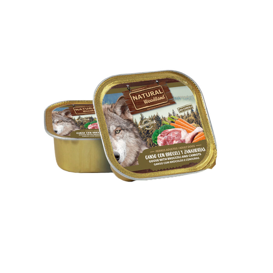 400 g Natural Greatness Ganso com Br&oacute;colos e Cenoura lata para c&atilde;es, , large Imagem n&uacute;mero 1