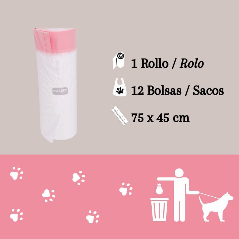 Nice Care Sacos higiénicos para caixa de areia para gatos,  Imagem número 3 Nice Care Sacos higiénicos para caixa de areia para gatos, , large Imagem número 3