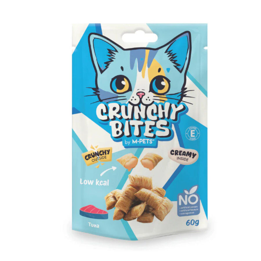 60 g M-Pets At&uacute;n snack crujiente para gatos, , large Imagem n&uacute;mero 1
