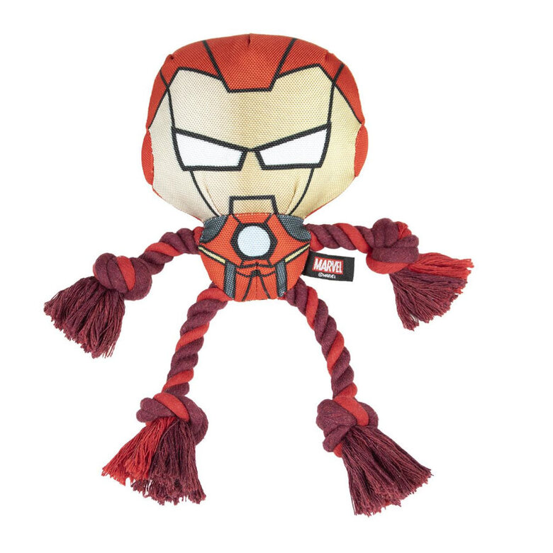 Disney Marvel Iron Man de Peluche com Corda para Cães,  Imagem número 1 Disney Marvel Iron Man de Peluche com Corda para Cães, , large Imagem número 1