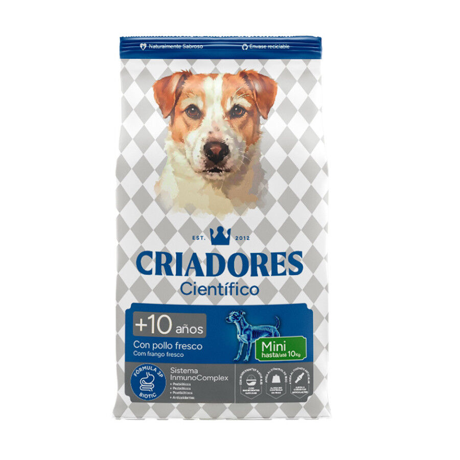 3 kg Criadores Cient&iacute;fico Senior Ra&ccedil;&atilde;o para c&atilde;es de ra&ccedil;a mini, , large Imagem n&uacute;mero 1