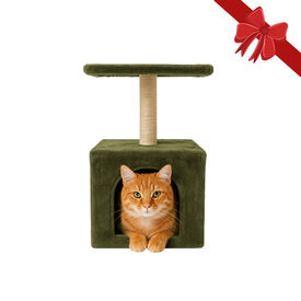 Wonder Christmas Arranhador com Poste de Sisal de Natal para Gatos,  Wonder Christmas Arranhador com Poste de Sisal de Natal para Gatos
