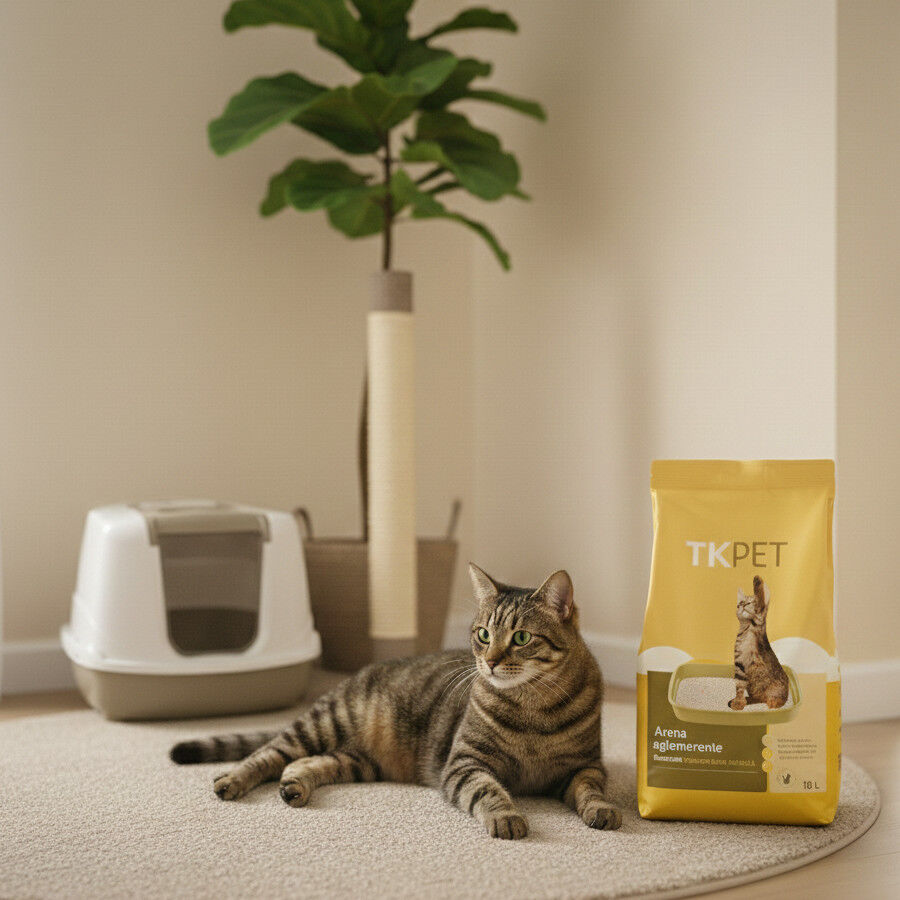 10 L TK-Pet Areia Aglomerante de Bentonite e Marselha para gatos, , large Imagem n&uacute;mero 2