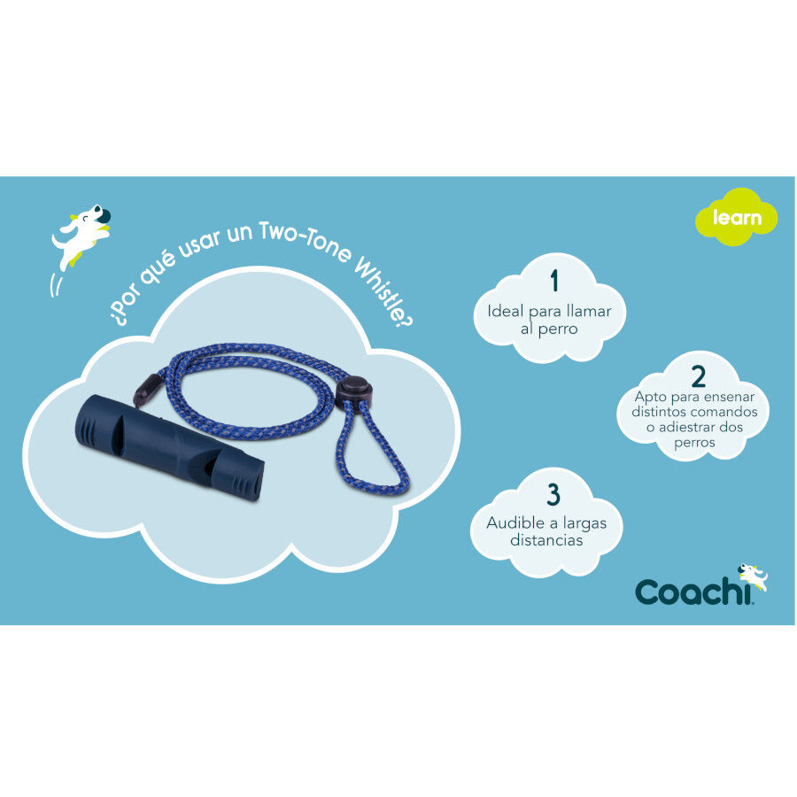 Coachi Apito de adestramento azul-marinho para c&atilde;o, , large Imagem n&uacute;mero 3