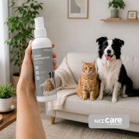 Nice Care Ambientador Eliminador de Odores para c&atilde;es e gatos