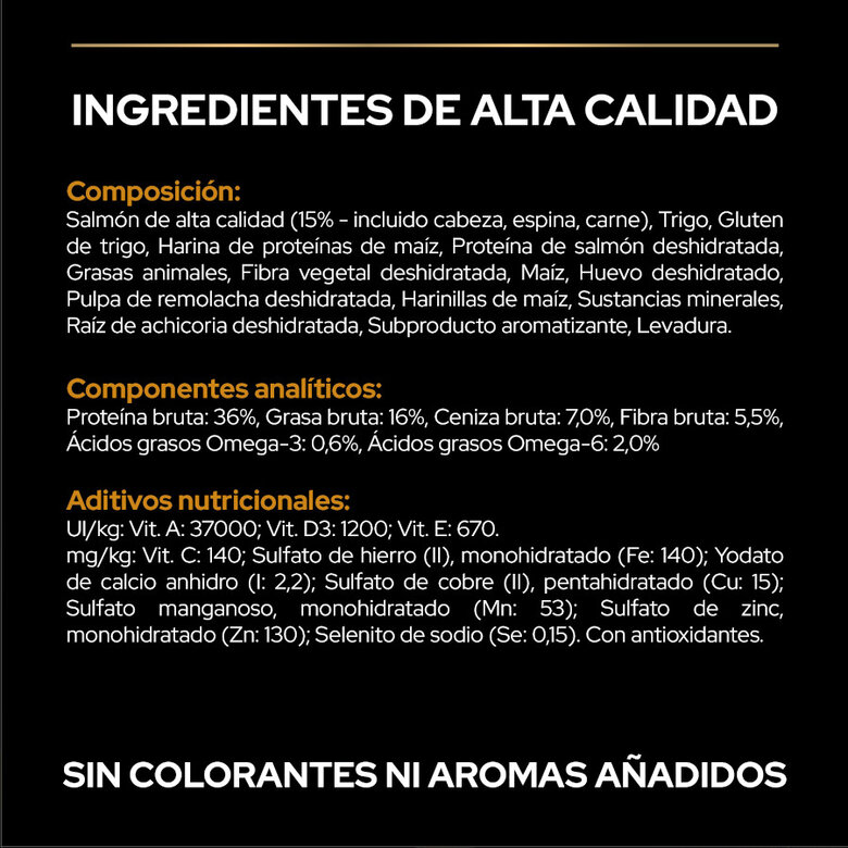 3 kg Pro Plan Adult OptiDerma Salmão ração para gatos,  Imagem número 4 3 kg Pro Plan Adult OptiDerma Salmão ração para gatos, , large Imagem número 4