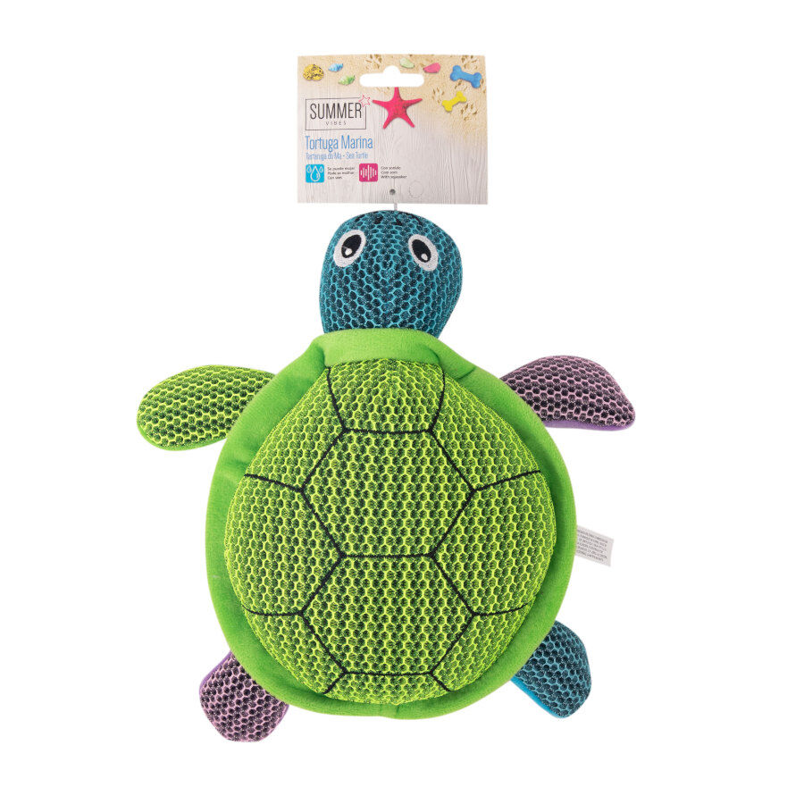Summer Vibes Mesh Tartaruga Marinha Brinquedo para c&atilde;es, , large Imagem n&uacute;mero 1