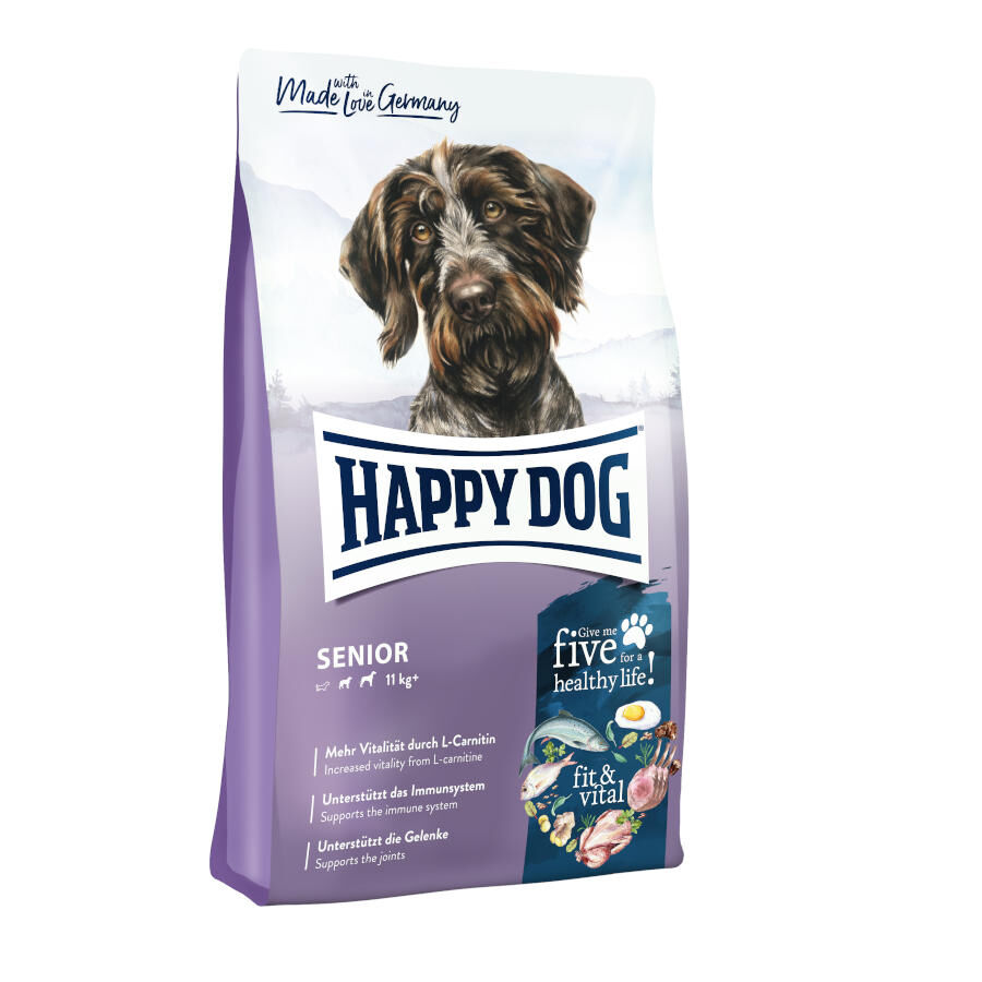 12 kg Happy Dog Senior Medium&Large Fit Vital ra&ccedil;&atilde;o, , large Imagem n&uacute;mero 1