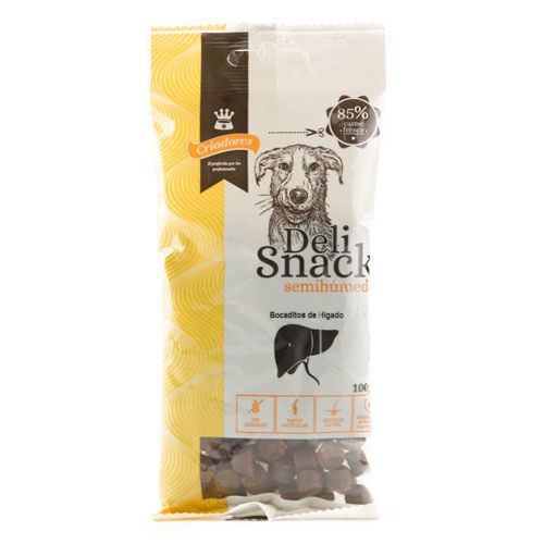 Criadores snack semih&uacute;medo de h&iacute;gado para perros Imagem n&uacute;mero 1