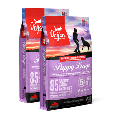Orijen Puppy Large - 2x11 kg Pack Poupan&ccedil;a
