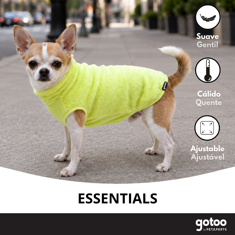 Gotoo Camisola Polar Verde-Lima para c&atilde;es, , large Imagem n&uacute;mero 6