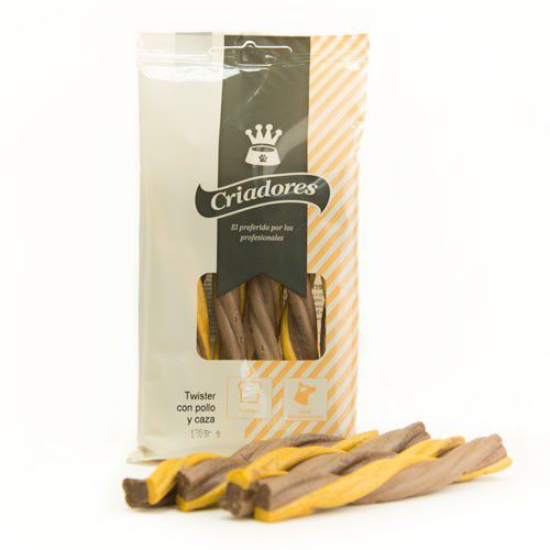 Criadores Twister con pollo y caza para perros Imagem n&uacute;mero 1