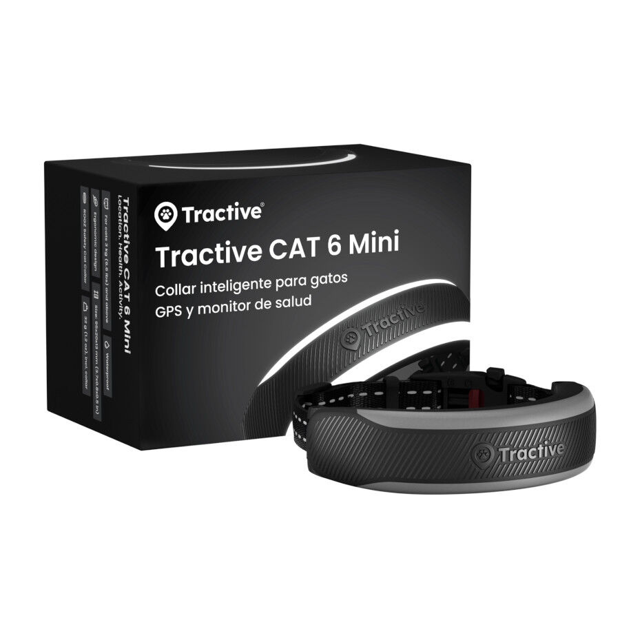 Tractive CAT 6 Mini Preto GPS para gatos, , large Imagem n&uacute;mero 1