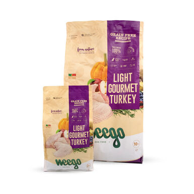 Weego Grain Free Light Gourmet Peru ração para cães