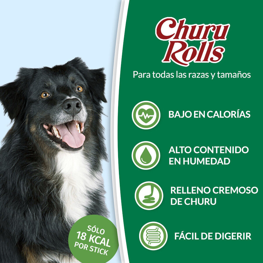 8 saquetas x 12 g Churu Snacks Bites de Frango com Atum para c&atilde;es, , large Imagem n&uacute;mero 3