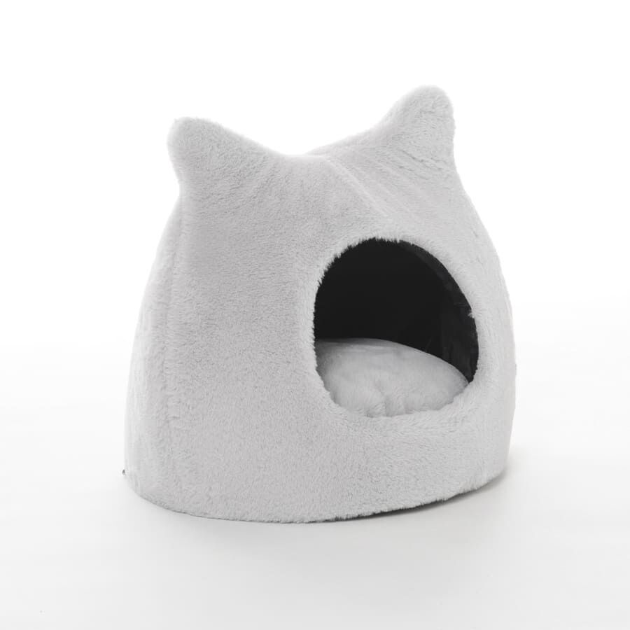 Leeby Igloo Anti Stress Cinzento para gatos, , large Imagem n&uacute;mero 1