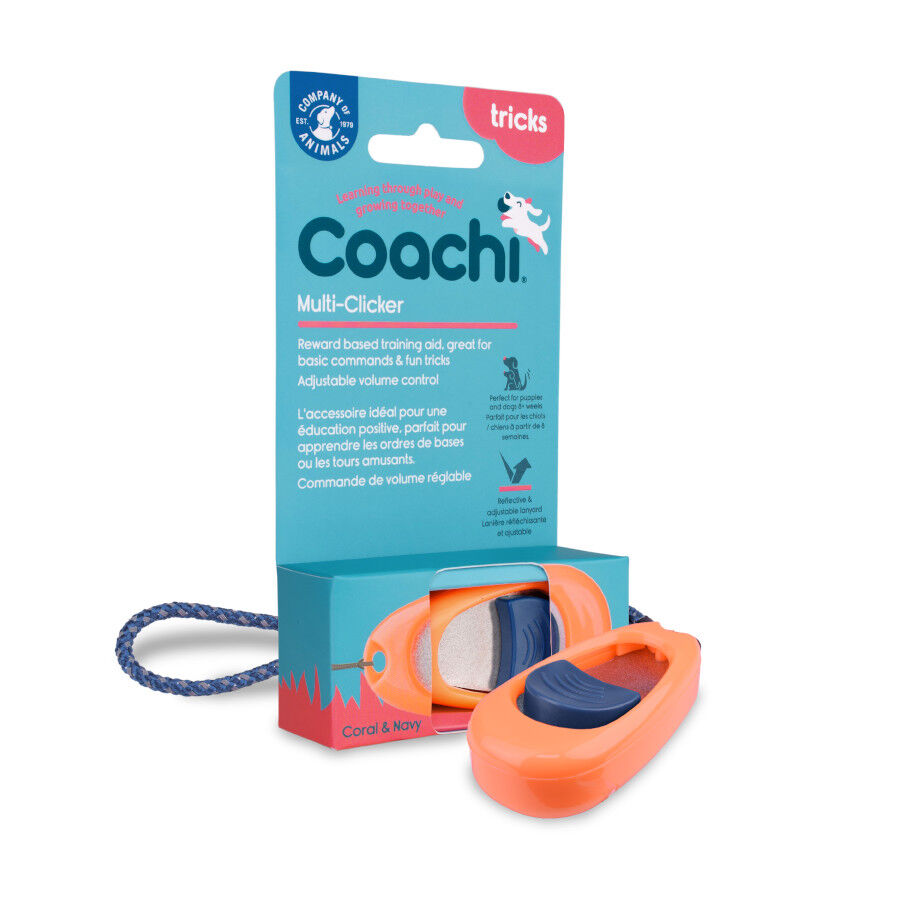 Coachi Clicker de adestramento laranja para c&atilde;es, , large Imagem n&uacute;mero 2