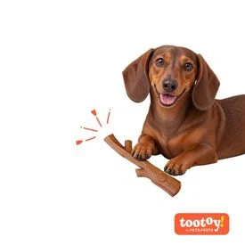 Tootoy! Chew Mordedor Bast&atilde;o com Sabor a Vitela para c&atilde;es