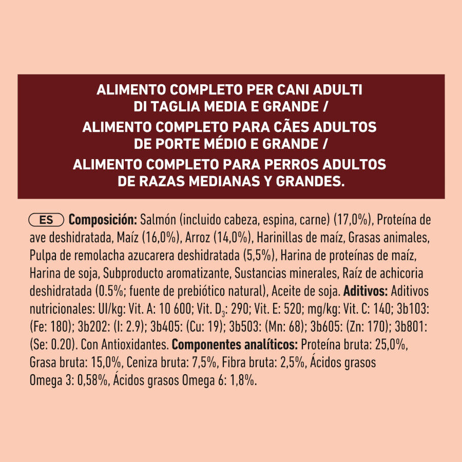 2,5 kg Purina One Delicate Pienso Salm&oacute;n para perros, , large Imagem n&uacute;mero 2
