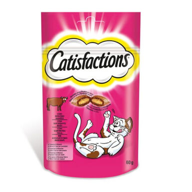 Catisfactions Snacks para gatos boi