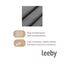 Leeby Cama Donut Premium Capa Amovível de Veludo branco para gatos, , large Indicador imagem número 4