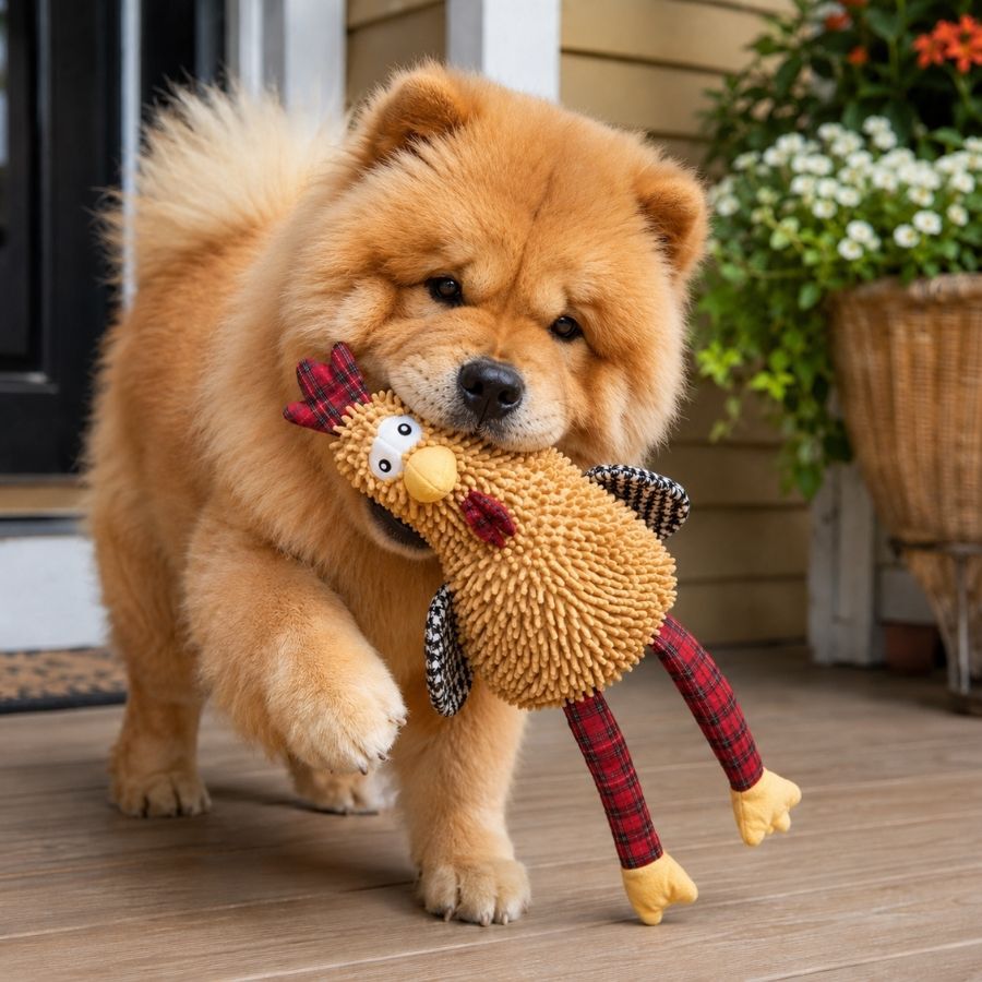 Tootoy! Comfort Jumbo Chicken Peluche para c&atilde;o, , large Imagem n&uacute;mero 1