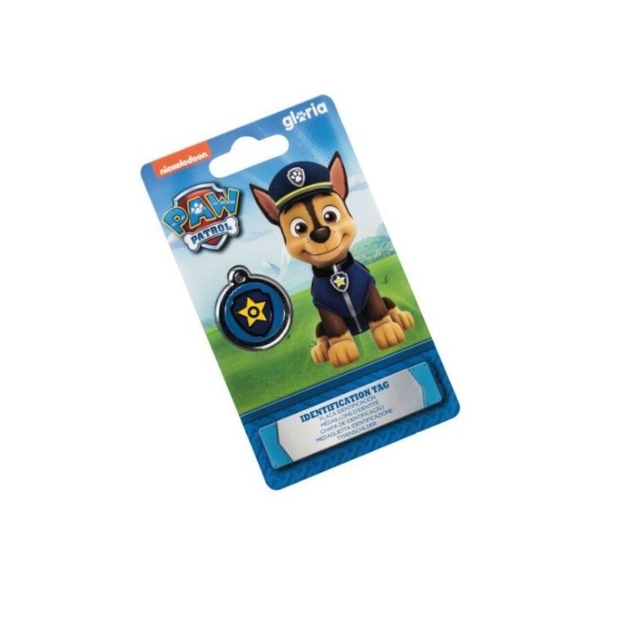 Paw Patrol Chase Chapa de Identifica&ccedil;&atilde;o para c&atilde;es, , large Imagem n&uacute;mero 1