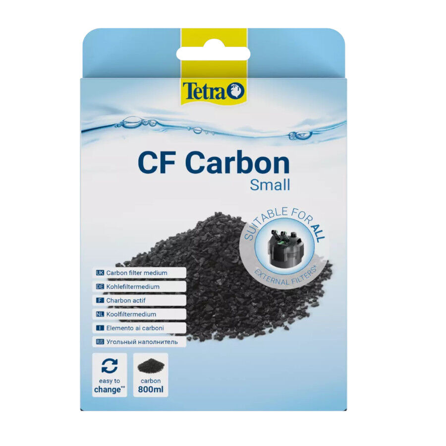 Tetratec CF carb&oacute;n activo para filtros de acuarios Imagem n&uacute;mero 1