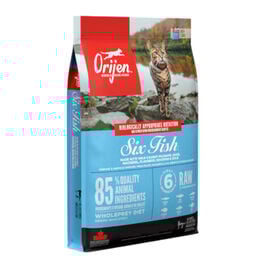 Orijen Six Fish ração para gatos e gatinhos