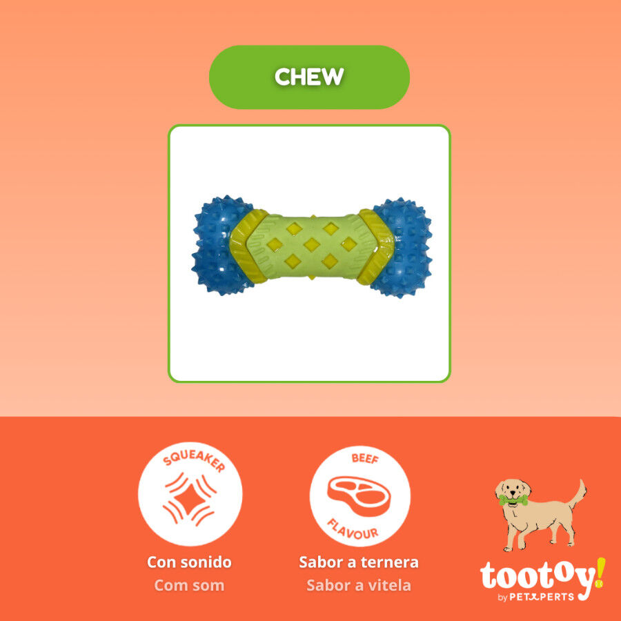 Tootoy! Chew Mordedor dental com apito para c&atilde;es, , large Imagem n&uacute;mero 4