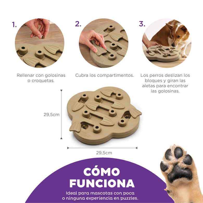 Outward Hound Hide n’ Slide Puzzle para cães,  Imagem número 5 Outward Hound Hide n’ Slide Puzzle para cães, , large Imagem número 5