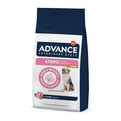 Advance Veterinary Diets Atopic Coelho e Ervilhas ração para cães