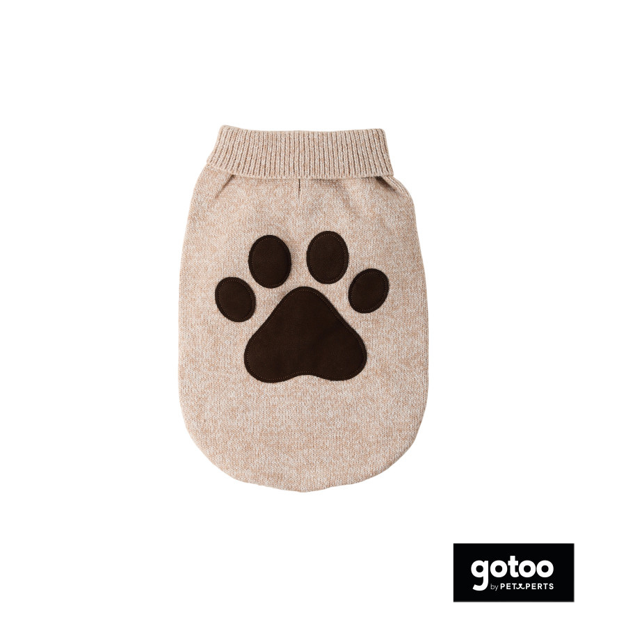 Gotoo Camisola de Malha Castanha para c&atilde;es, , large Imagem n&uacute;mero 2