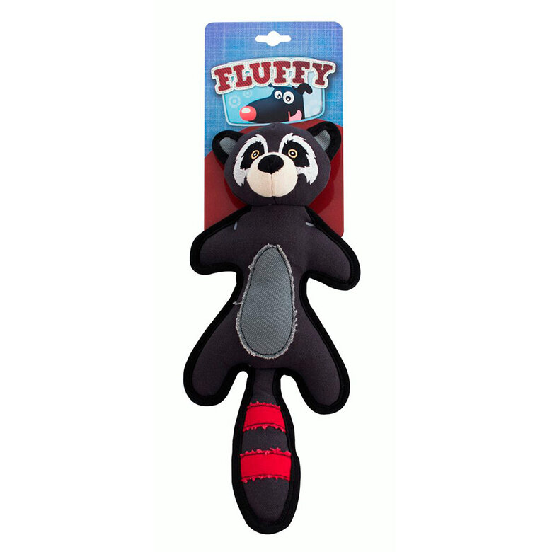 Fluffy Canvas Guaxinim de Peluche para cães,  Imagem número 1 Fluffy Canvas Guaxinim de Peluche para cães, , large Imagem número 1