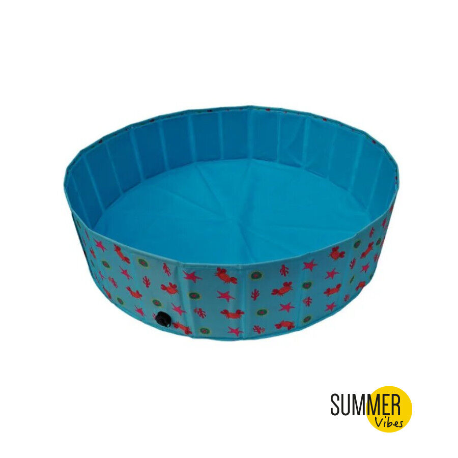 Summer Vibes Dog Pool Funny Piscina para c&atilde;es, , large Imagem n&uacute;mero 2