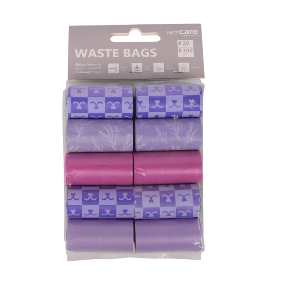 Nice Care Basic Sacos higi&eacute;nicos Lavanda Lim&atilde;o para c&atilde;es, , large Imagem n&uacute;mero 1