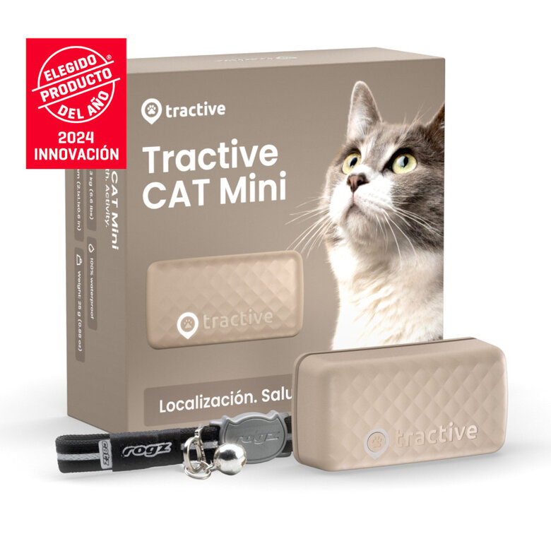 Tractive Cat Mini Rastreador GPS Marrom para Gatos,  Imagem número 2 Tractive Cat Mini Rastreador GPS Marrom para Gatos, , large Imagem número 2