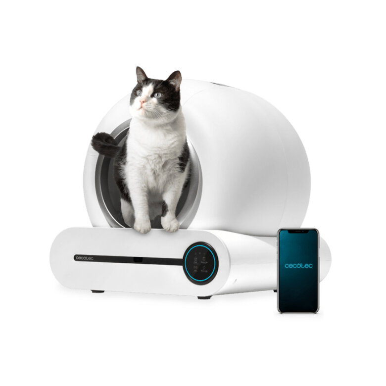 Cecotec Pumba 8000 CleanKitty Smart Caixa sanitária autolimpante para gatos,  Imagem número 2 Cecotec Pumba 8000 CleanKitty Smart Caixa sanitária autolimpante para gatos, , large Imagem número 2