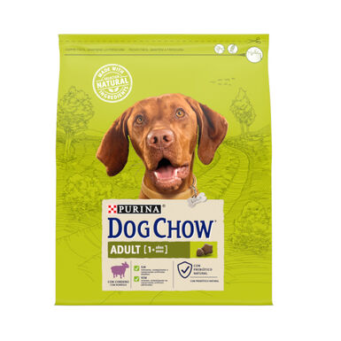 Dog Chow Adult borrego ração para cães