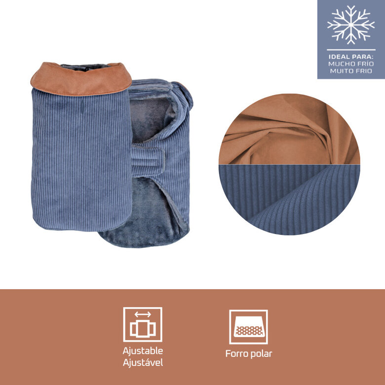 Outech Casaco Estilo Aviador Rosa e Azul para cães,  Imagem número 4 Outech Casaco Estilo Aviador Rosa e Azul para cães, , large Imagem número 4