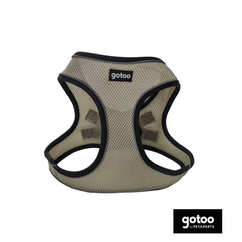 Gotoo Peitoral mesh cinza para cães,  Imagem número 2 Gotoo Peitoral mesh cinza para cães, , large Imagem número 2