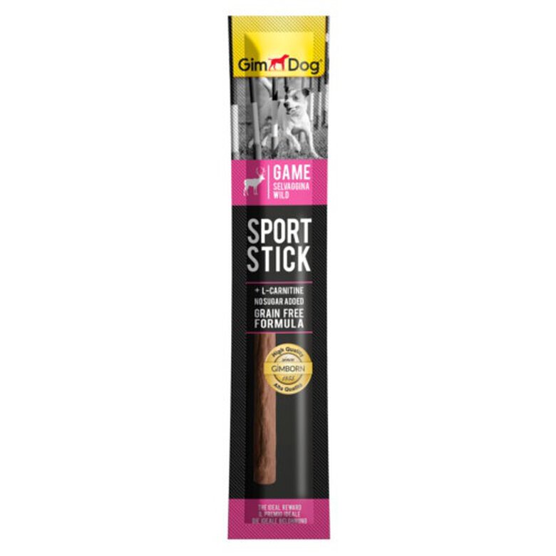 Sport Stick GimDog barritas venado snack perros Imagem número 1 Sport Stick GimDog barritas venado snack perros Imagem número 1