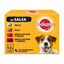12 saquetas x 100 g Pedigree Sabores Mistos Molho em Saqueta para Cães - Multipack, , large Indicador imagem número 1