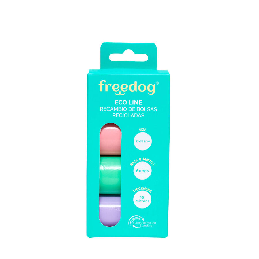 Freedog Eco Line Sacos higi&eacute;nicos de cor pastel para c&atilde;es, , large Imagem n&uacute;mero 2