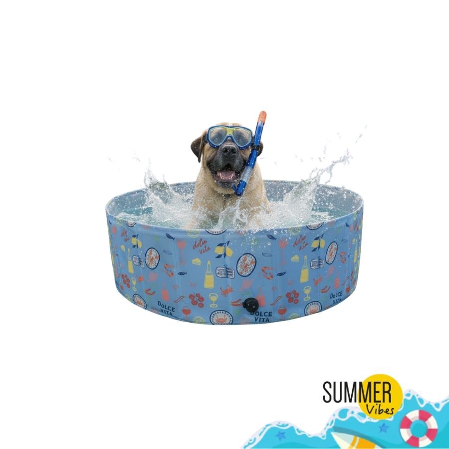 Summer Vibes Pool Funny Dolce Vita Piscina para c&atilde;es, , large Imagem n&uacute;mero 7